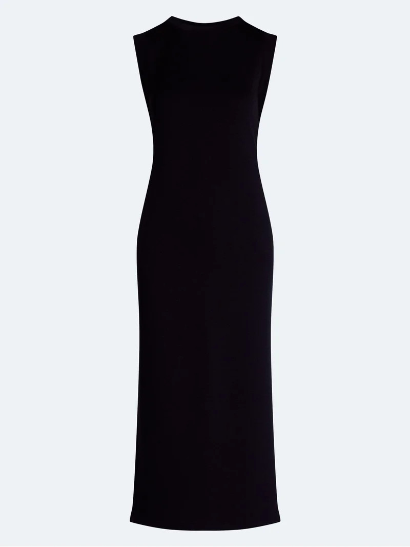 Scoop Women's and Women's Plus Scubaknit Sleeveless Maxi Dress, Sizes XS-4X | Walmart (US)