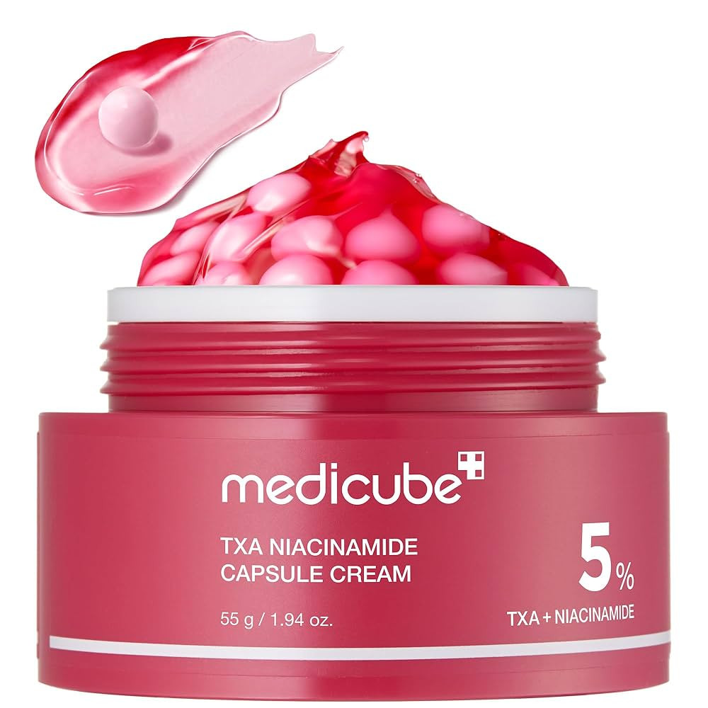 medicube TXA+Niacinamide Capsule Cream | Dual Radiance Moisturizer, Ideal for Use After Spot Care... | Amazon (US)