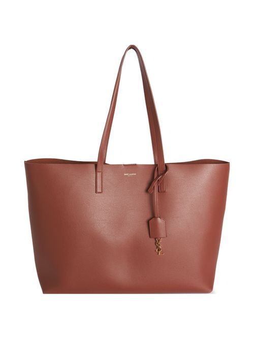 Saint Laurent Large Smooth Leather Shopping Tote | Saks Fifth Avenue