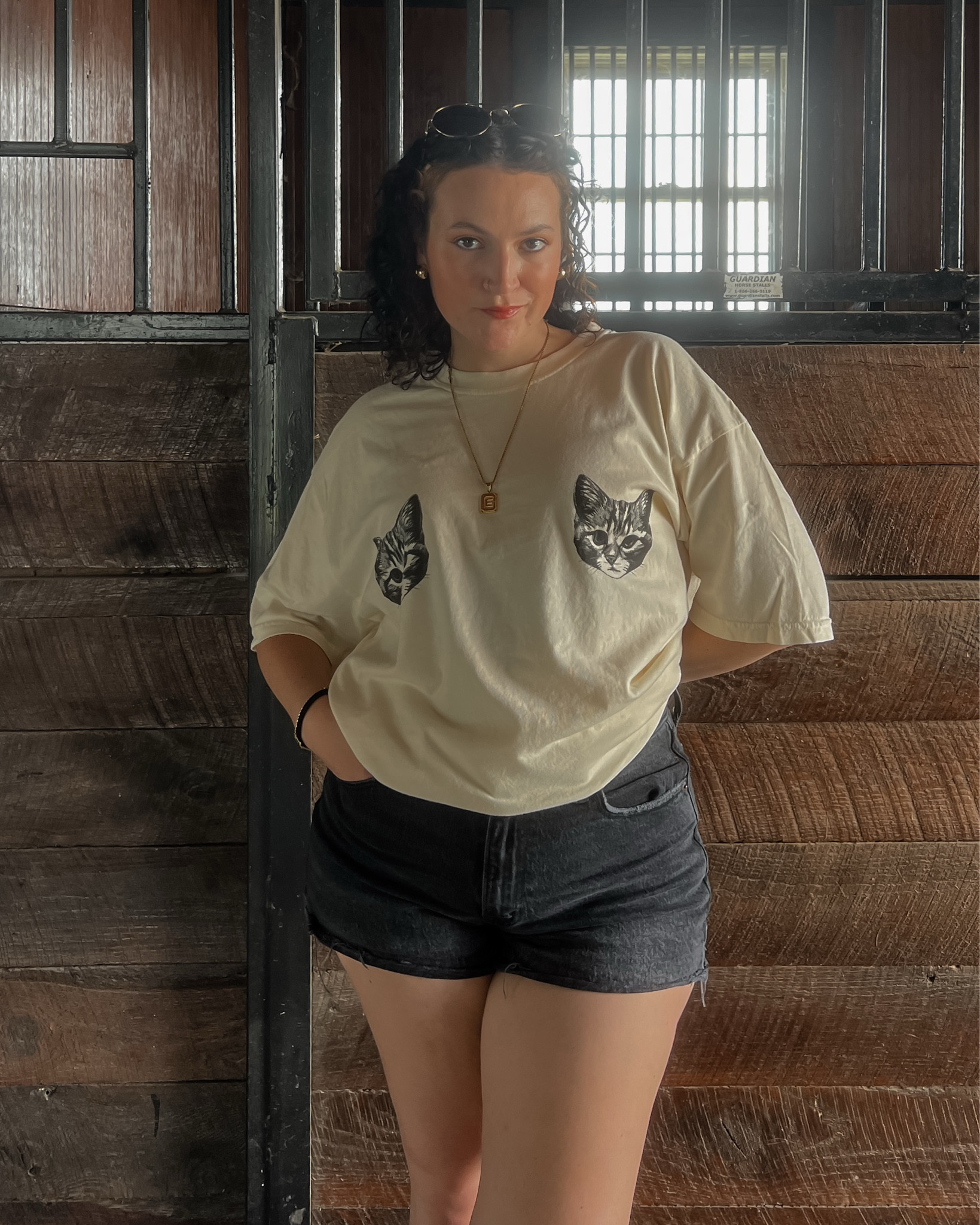 You can never have too many cat shirts #ootd 
@dressedinlala

#LTKU #LTKStyleTip #LTKPets