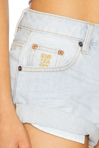 Bandits Low Waist Denim Short in Cyber Blue | Revolve Clothing (Global)