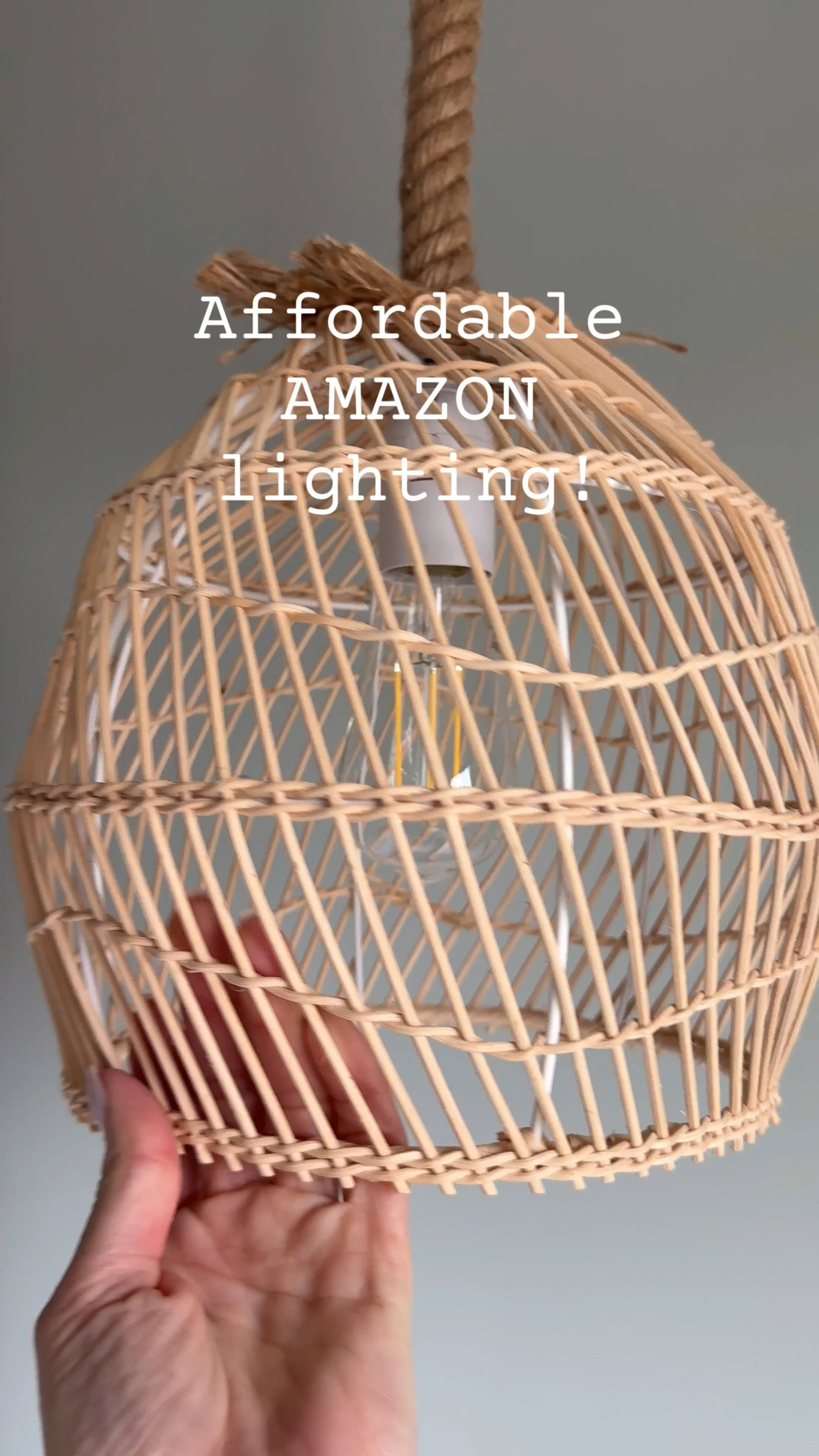 I found the CUTEST rattan pendant lights on Amazon! They are on sale now!

#LTKSpringSale #LTKfindsunder100 #LTKhome