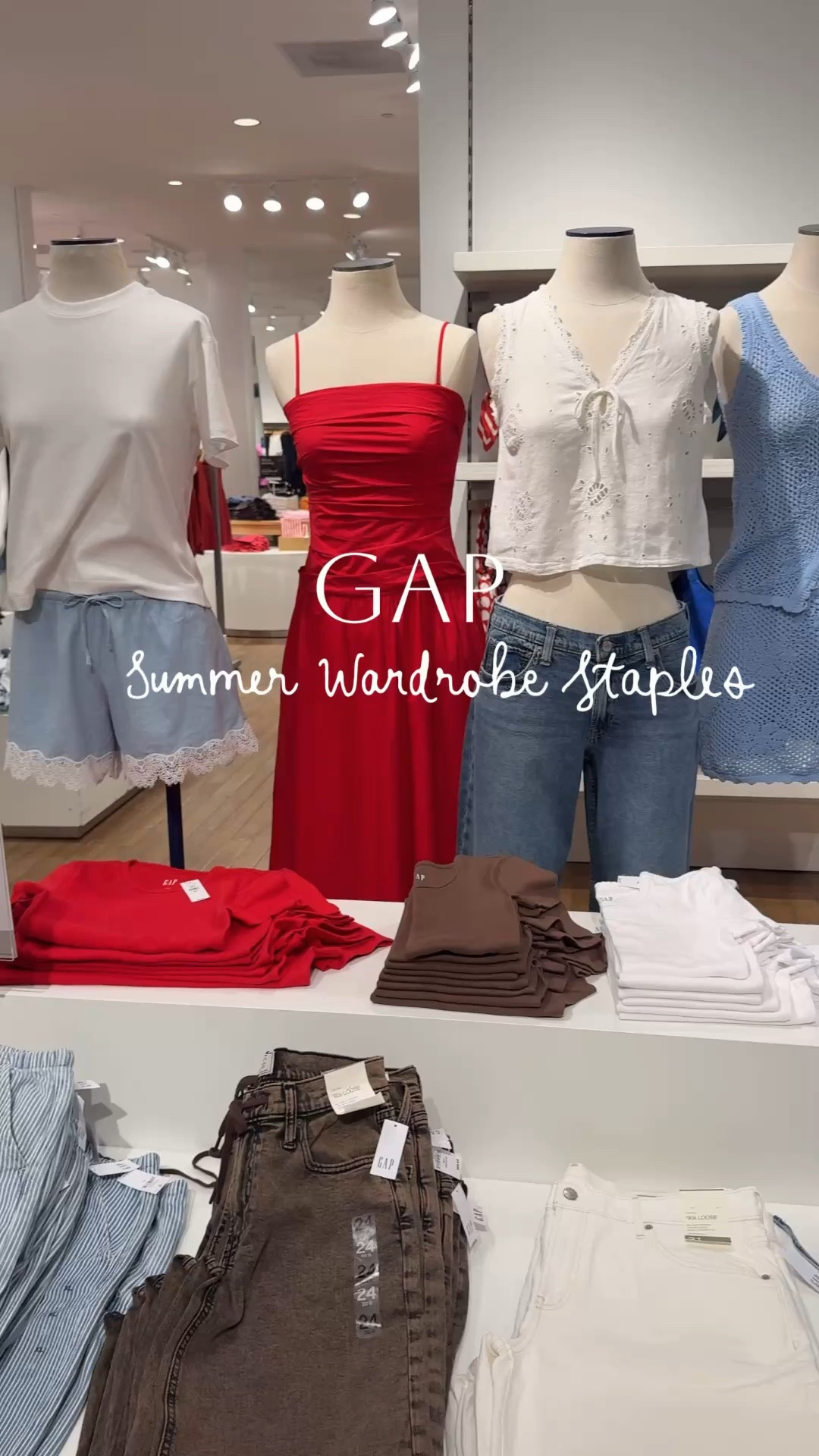 Gap summer new arrivals

#LTKootd #LTKSeasonal #LTKSaleAlert
