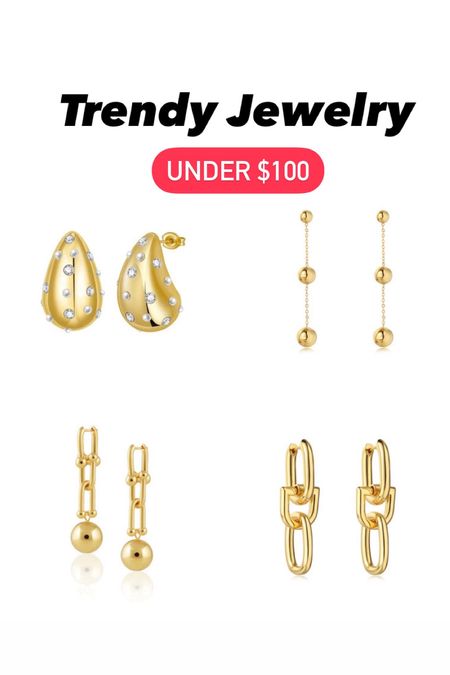 Favorite jewelry! Trending, gold, silver, statement earrings, bracelets, and more. 



#LTKstyletip #LTKfindsunder100 #LTKGiftGuide