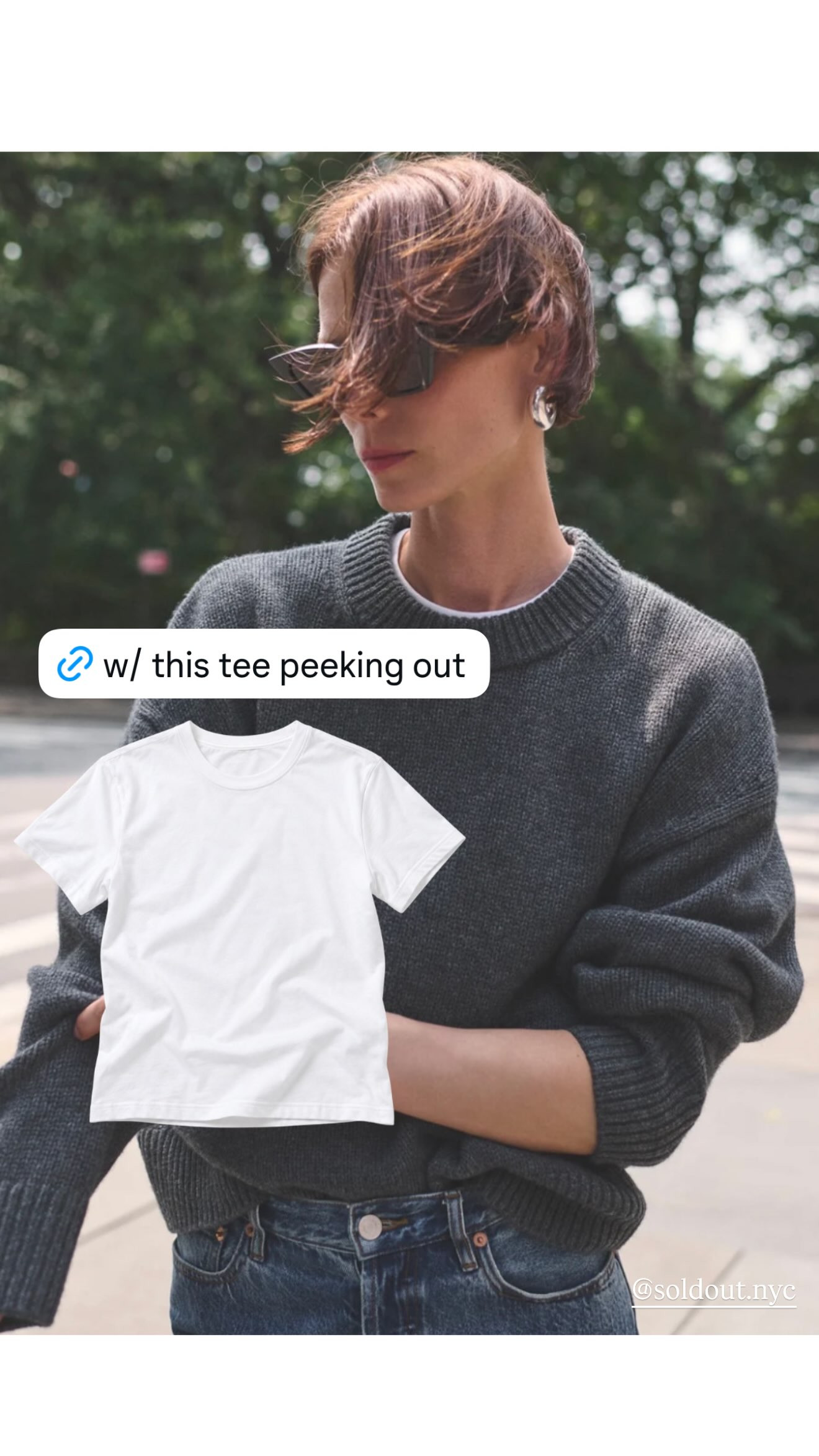 Just ordered this cashmere crewneck sweater for fall. With this white short sleeve tee sticking out!

#LTKootd #LTKgrwm #LTKSeasonal