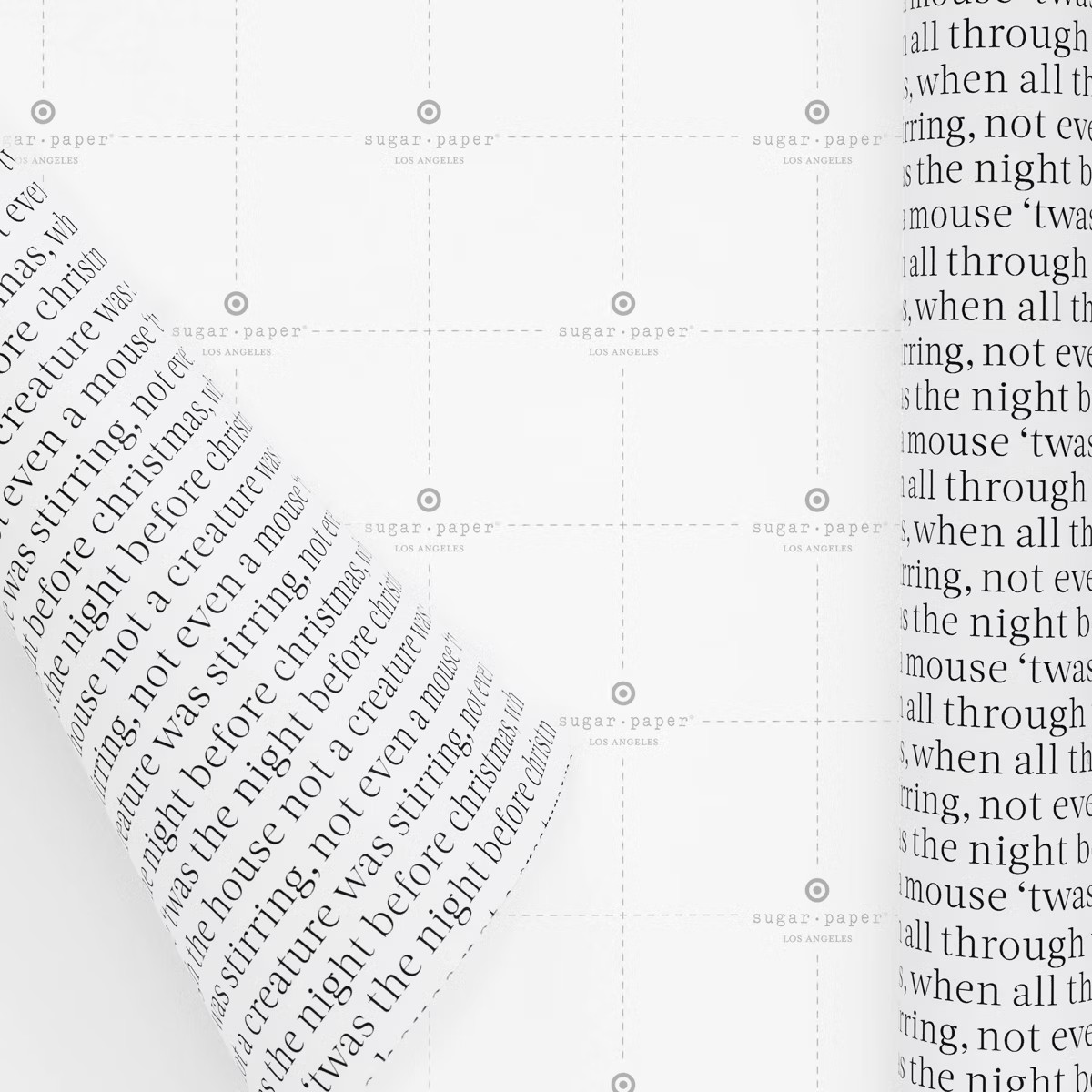 Twas the Night Gift Wrap - Sugar Paper + Target | Target