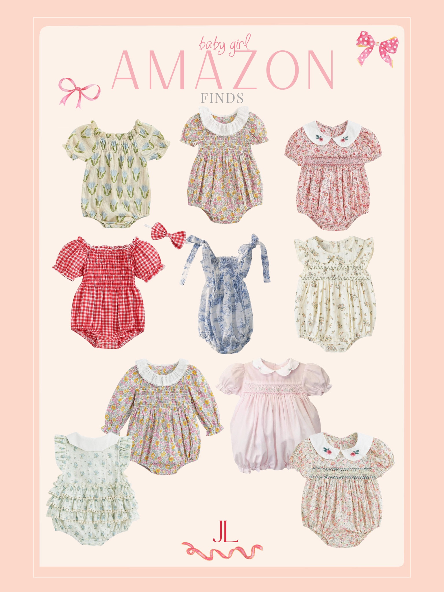 AMAZON Baby girl fashion finds🎀
#babygirl #babyfashion #babygirloutfits

#LTKFindsUnder50 #LTKKids #LTKBaby