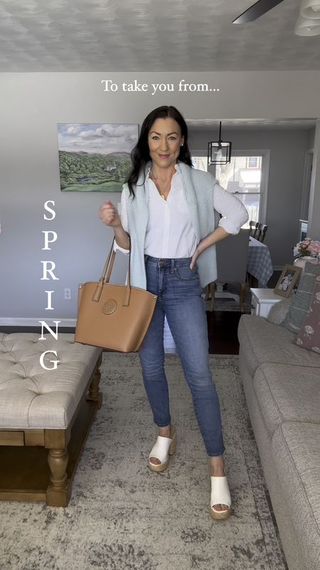 I’m never good at changing my bag to match my outfit before heading out the door, because I never have time 🤦🏽‍♀️ So I love a classic neutral bag that you can carry year-round. This one from Brighton Collectibles is so pretty! It’s the perfect shade of leather that isn’t too light or too dark, and the quality is superb! 

It can easily be carried with spring outfits, summer dresses, and fall and winter looks. 

Sizing:
I’ve linked everything I can, and if you have any sizing questions feel free to comment directly on this post or send me a DM @megmason_creative 

Classic style, spring fashion, preppy, mom style, mom outfit, mom ootd, timeless fashion @brightoncollectibles 

#LTKSeasonal #LTKstyletip #LTKitbag