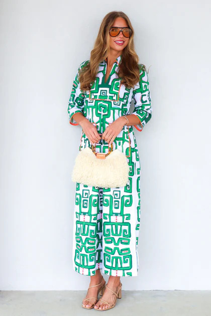 House Of MBR Cassidy Greek Heiress Maxi Dress | The Willow Tree