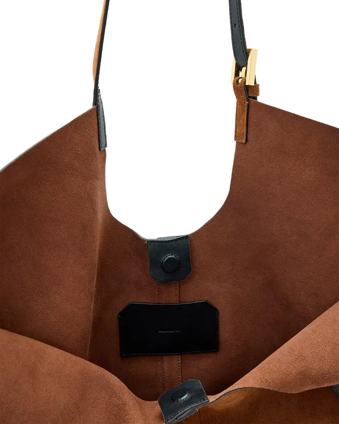 AllSaints Ara East West Suede Tote | Nordstrom | Nordstrom