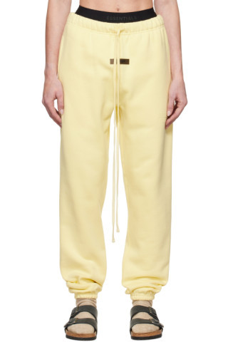 Yellow Drawstring Lounge Pants | SSENSE