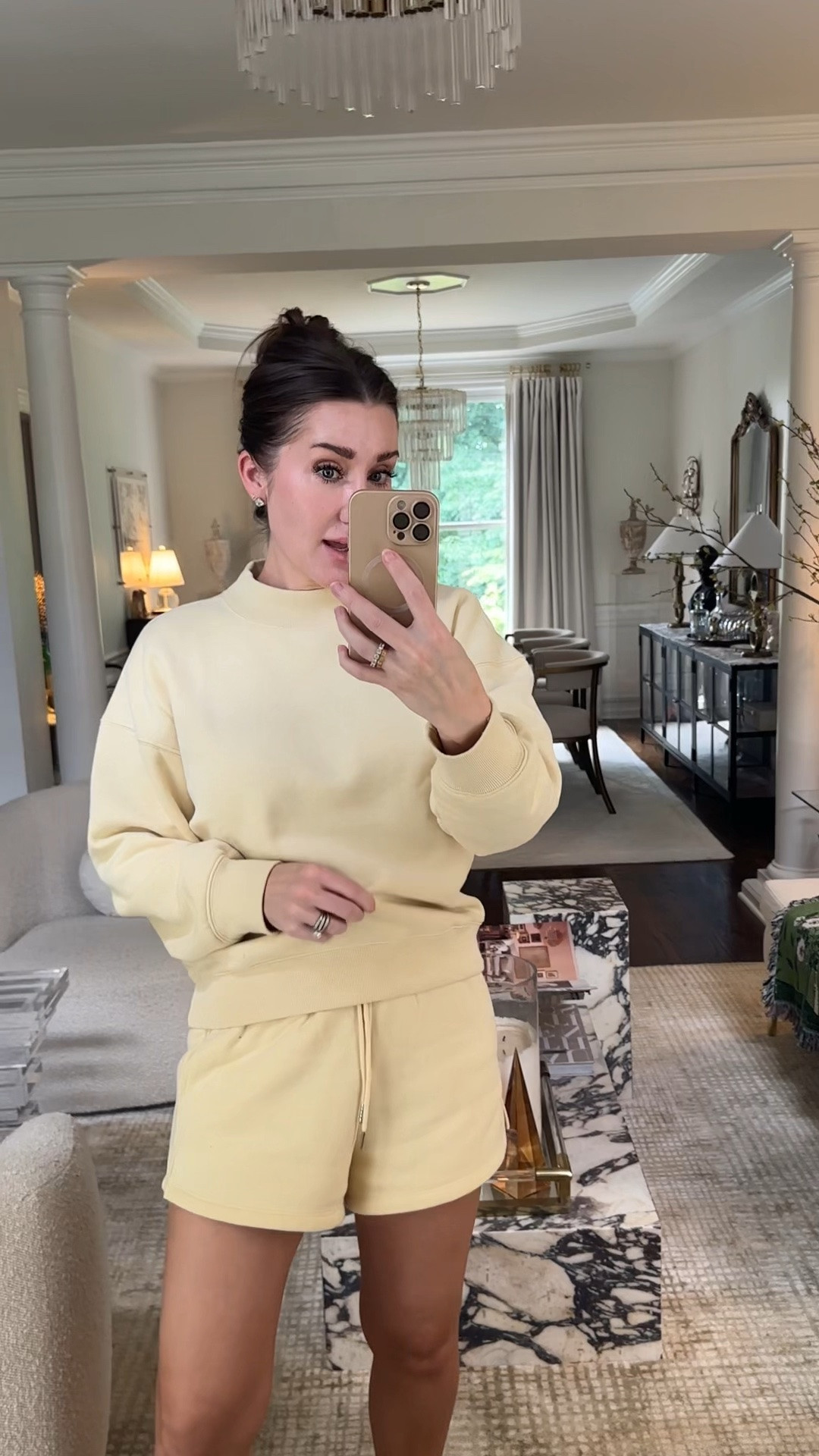 I LIVE in these sets. The softest sweats you’ll ever put on your body. 🧈 and the fit of the pants are incredible! I have a bunch of colors 
Medium in both

#LTKootd #LTKxAbercrombie