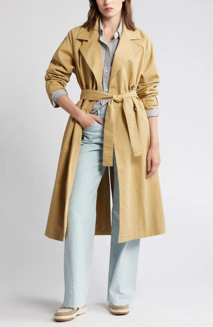 Stretch Cotton Trench Coat | Nordstrom