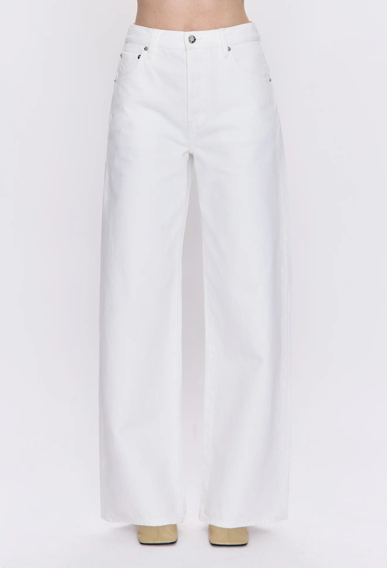 Pistola Tate High Rise Bowed Wide Leg Jeans | The Collection Texas