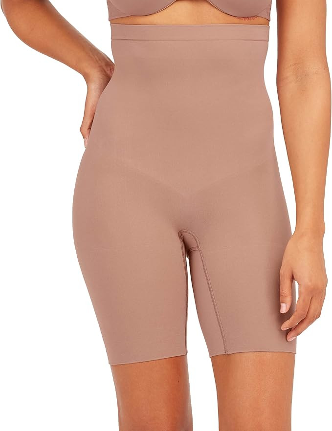 Spanx Higher Power Shorts - High-Rise Waist Shapewear, Tummy Control, Breathable | Amazon (US)