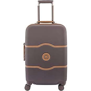 DELSEY Paris Chatelet Air 2.0 Hardside Luggage with Spinner Wheels, Chocolate Brown, Carry-on 19 ... | Amazon (US)