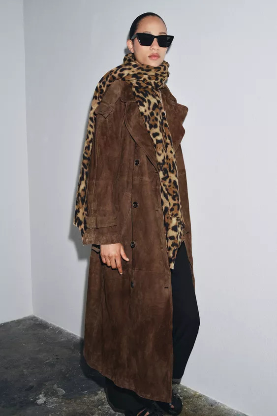 ANIMAL PRINT SCARF | Zara US