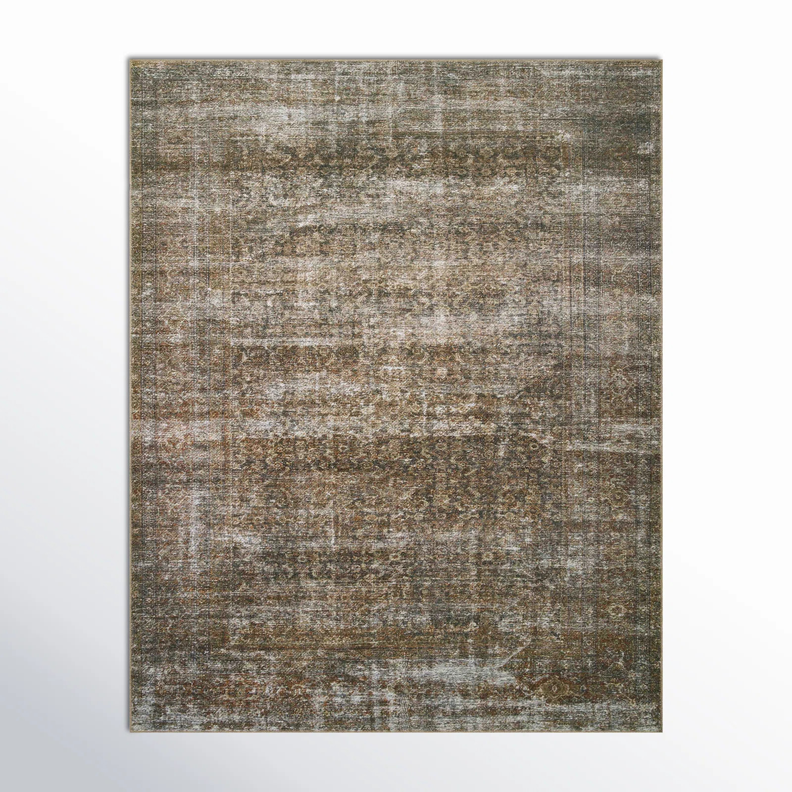 Amber Lewis x Loloi Billie Oriental Tobacco/Rust Area Rug | Wayfair North America