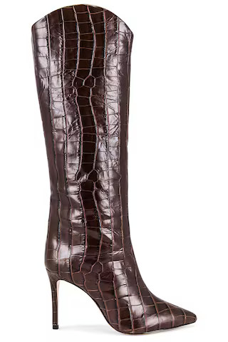 Schutz Maryana Boot in Dark Chocolate from Revolve.com | Revolve Clothing (Global)