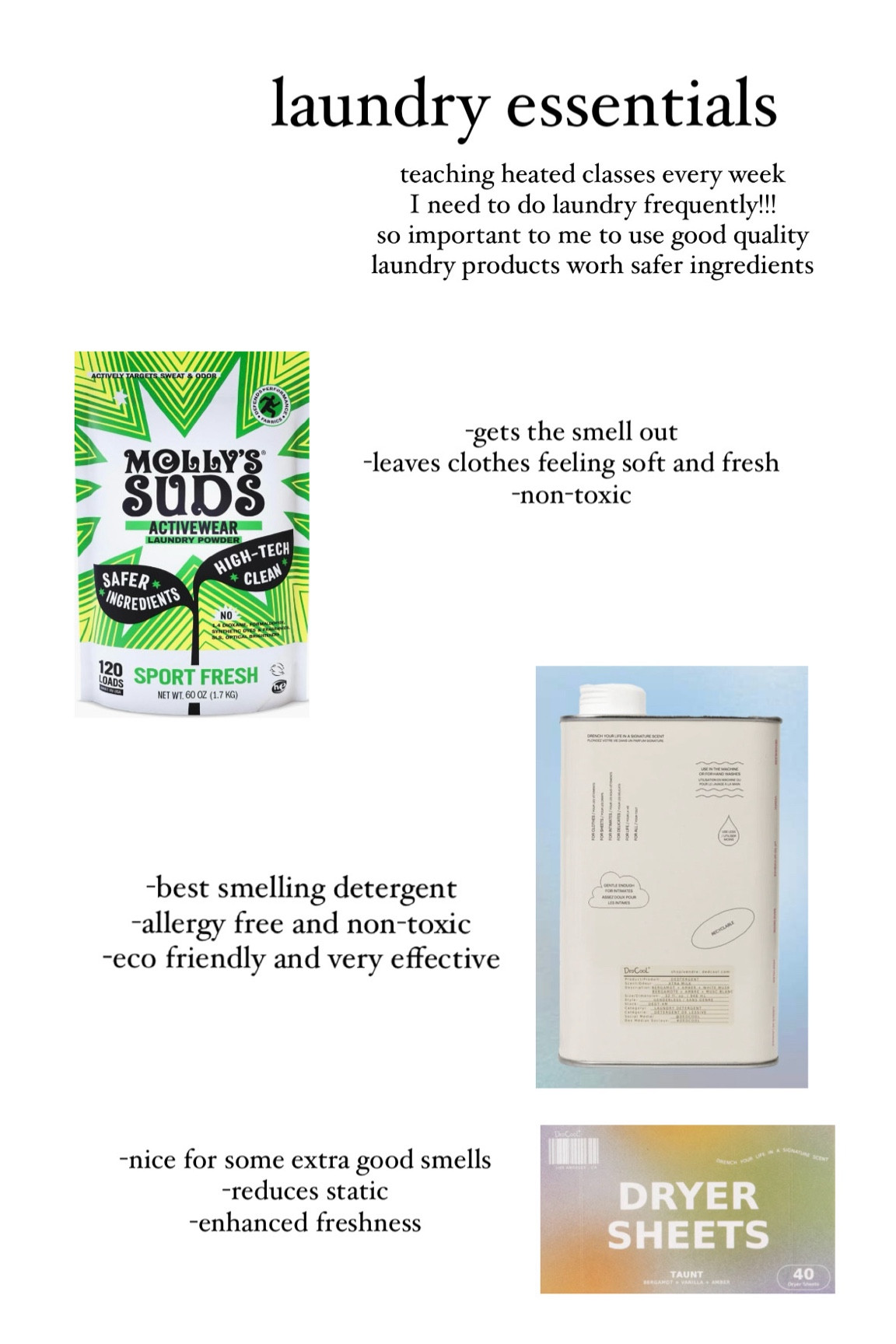 Laundry essentials (especially for sweaty workout clothes!) 

#LTKFindsUnder100 #LTKFindsUnder50 #LTKFitness