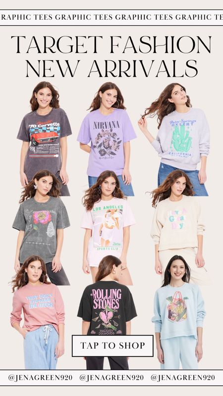 Target New Arrivals | Target Graphic Tees | Graphic Sweatshirts | Graphic T-shirts 

#LTKfindsunder50 #LTKstyletip #LTKfindsunder100