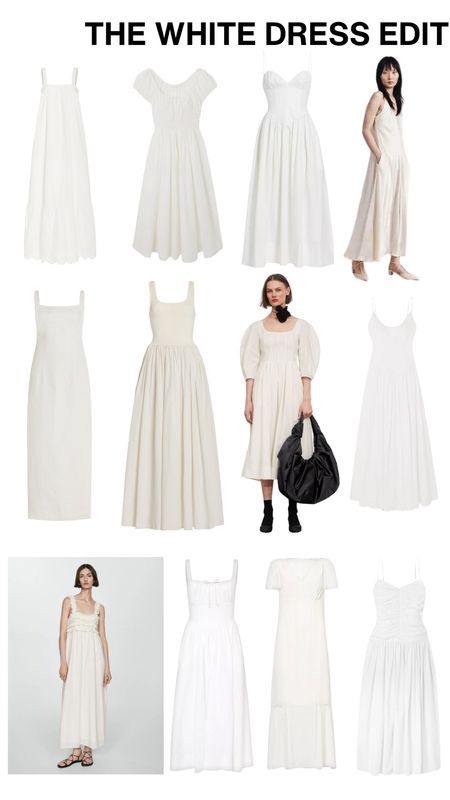 The White Dress Edit | Ronni Kobo Carmine Dress | White Sundress | Silk Dress | Holiday Dresss

#LTKspring #LTKeurope #LTKstyletip