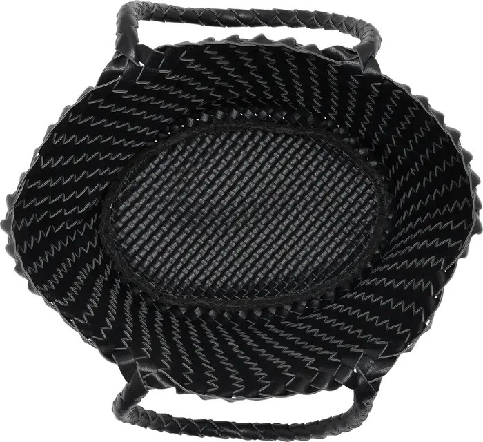 Woven Faux Leather Tote Bag | Nordstrom Rack