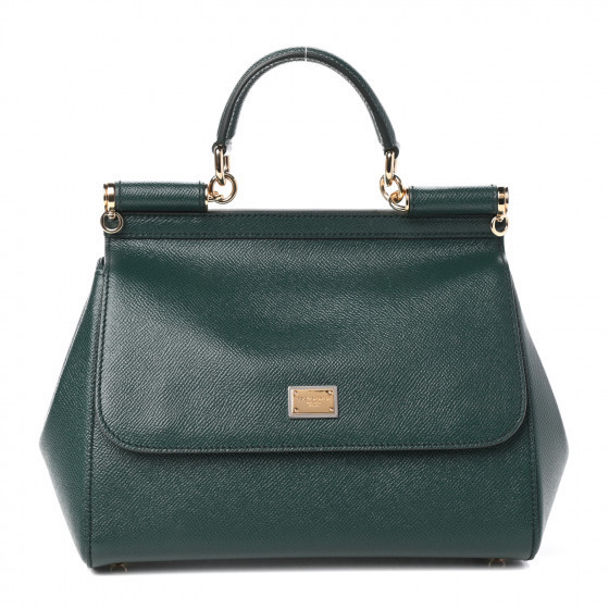 Dauphine Medium Miss Sicily Satchel Green | Fashionphile