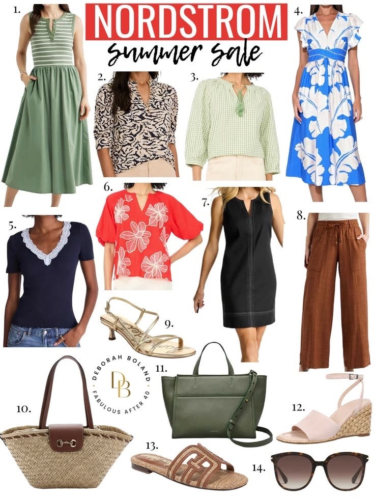 If you’ve been thinking about refreshing your wardrobe for summer, now is such a good time to do it. ☀️🛍️

I always try to shop with intention and invest in pieces I know I’ll wear again and again, and the Nordstrom Summer Sale is one of my favourite times to pick up those timeless staples at a great price.

Whether you’re looking for an easy everyday dress, a great pair of sandals, elevated basics, or something special for an upcoming trip, there are so many beautiful finds included in the sale.

I love finding those versatile pieces that make getting dressed feel effortless—and there’s no better feeling than knowing you got them on sale!

#LTKSeasonal #LTKOver40 #LTKSaleAlert