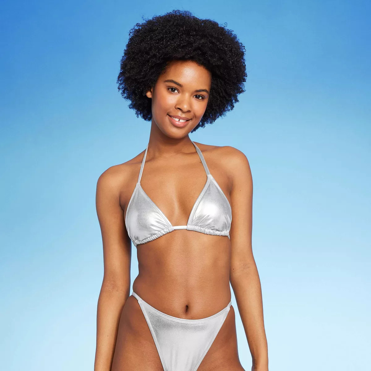 Women's Triangle Bikini Top - Wild Fable™ | Target