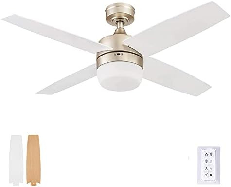 Prominence Home 51470-01 Atlas Ceiling Fan, 44, Champagne | Amazon (US)