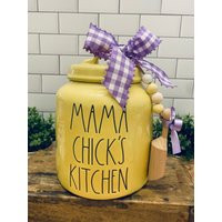 Rae Dunn Ceramic Canister-Mama Chick's Kitchen - Easter Decor - Spring Decor | Etsy (US)