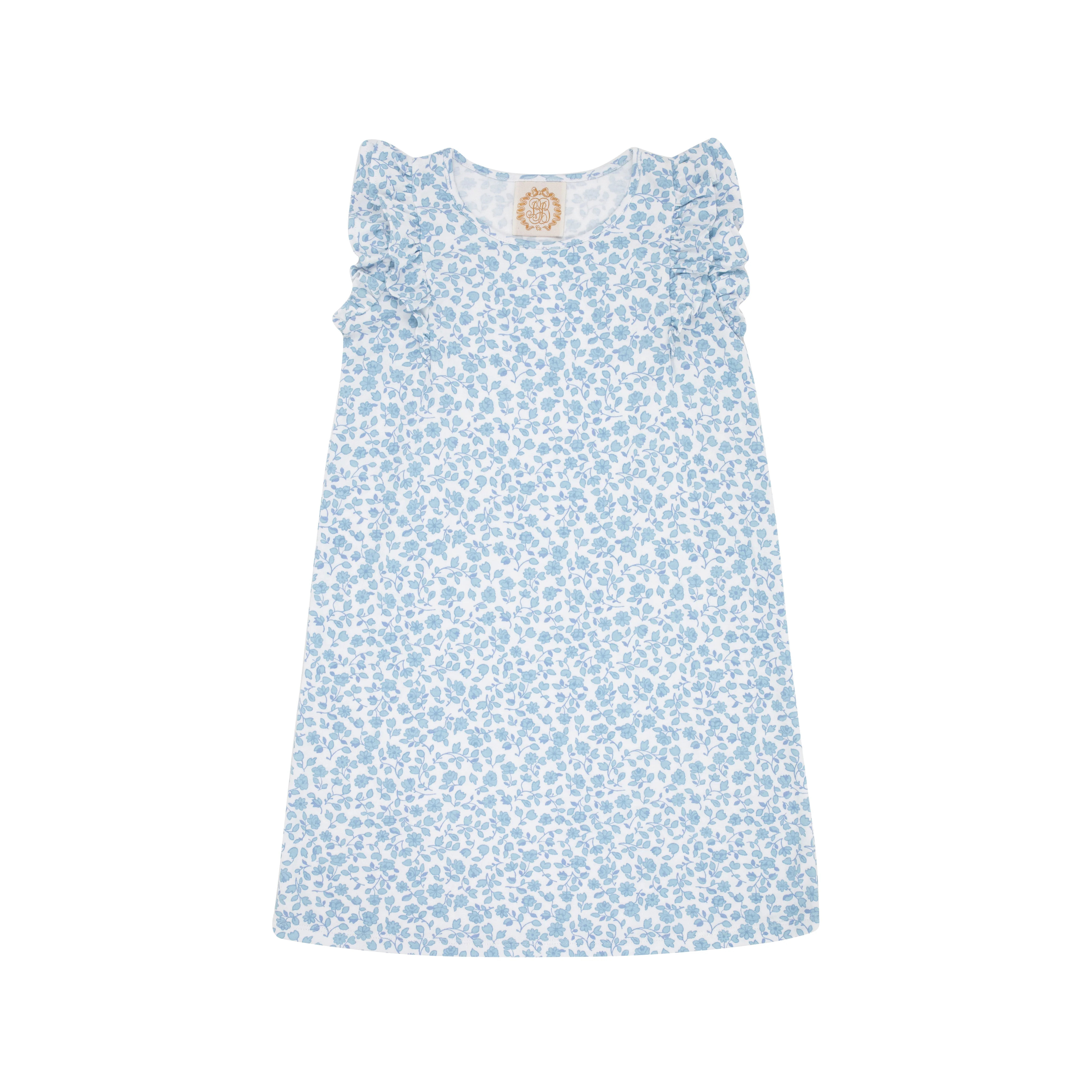 Ruehling Ruffle Dress - Greenbriar Garden | The Beaufort Bonnet Company