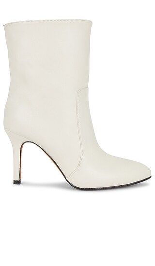 Leather Ankle Boots in White | Revolve Clothing (Global)