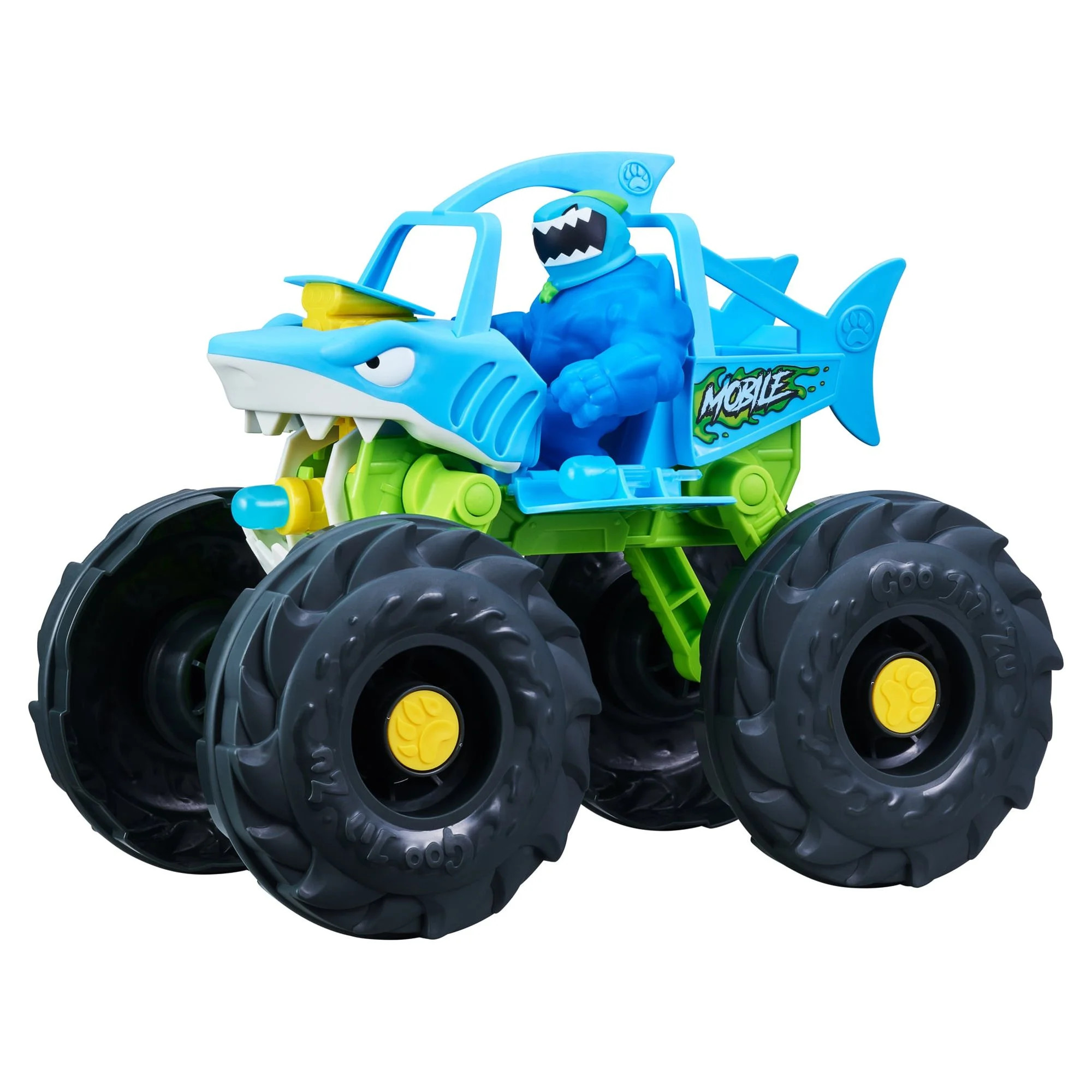 Heroes of Goo Jit Zu "Stretch and Strike" Thrash Blue Vehicle with Exclusive Thrash, Boys, Ages 4... | Walmart (US)