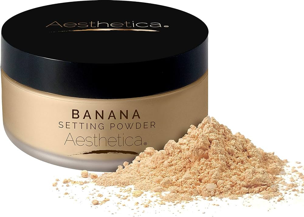 Aesthetica Banana Loose Setting Powder - Flash Friendly Superior Matte Finish Highlighter & Finis... | Amazon (US)