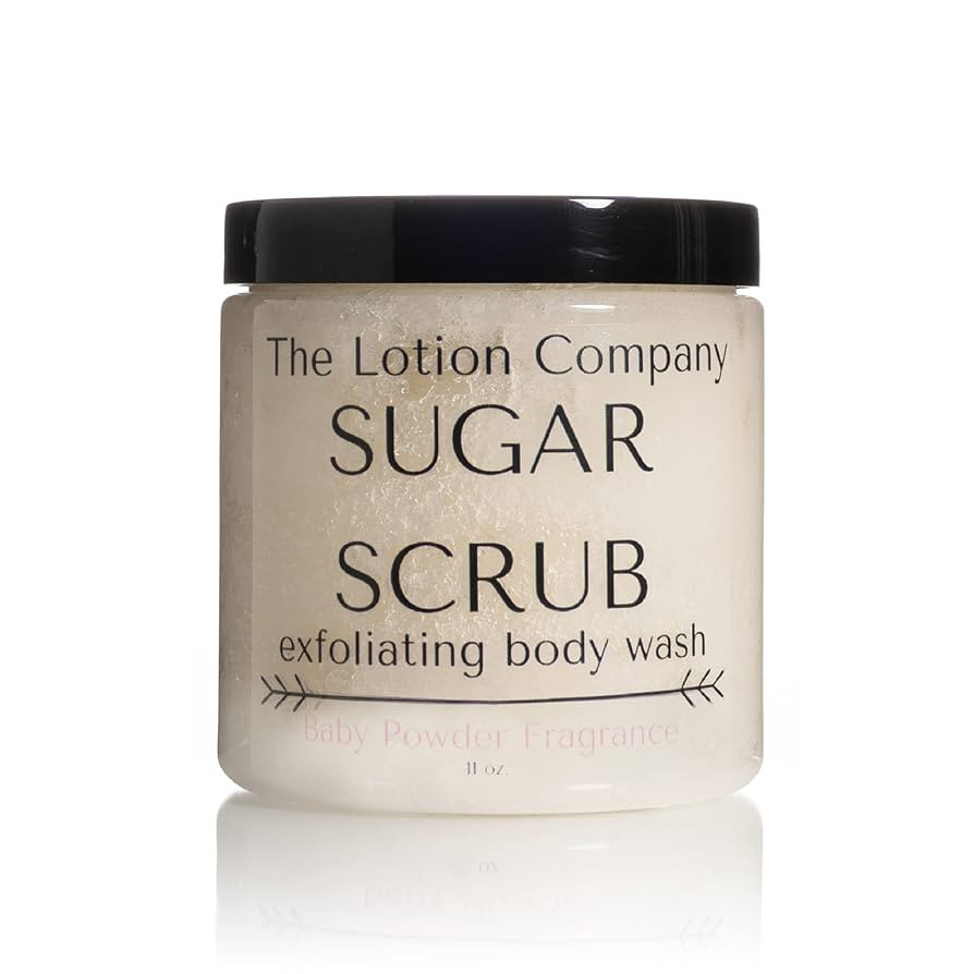 The Lotion Company Sugar Scrub Exfoliating Body Wash, Paraben Free, Cruelty Free, Made in USA, Ba... | Amazon (US)