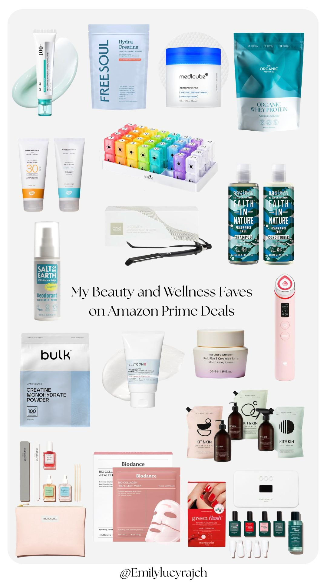 My Beauty and Wellness Faves 
on Amazon Prime Deals

Amazon Prime Deals, Beauty And Wellness Edit, Self Care Staples, Summer Beauty Buys, Wellness Essentials 

 #LTKuk #LTKsummer #LTKbeauty