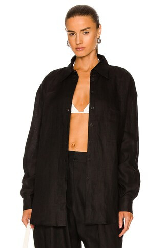 Linen Woven Shirt | FWRD 