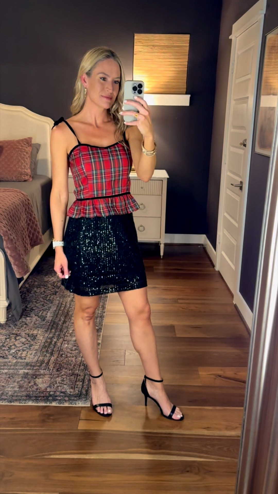 Holiday Outfit 🥂 

This adorable tartan top is back in stock this year. It has velvet straps that tie and a side zipper. 

Today you can get 50% off one item using code YOURS50 and 30% off everything else site wide at Vici using code NOV30. 

#everypiecefits

Tartan plaid
Christmas outfit
Holiday style
Christmas party
Holiday party
Cocktail party
New Year’s Eve
Christmas card
Holiday card 

#LTKParties #LTKSaleAlert #LTKHoliday