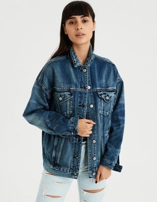 AE Boyfriend Denim Jacket | American Eagle Outfitters (US & CA)
