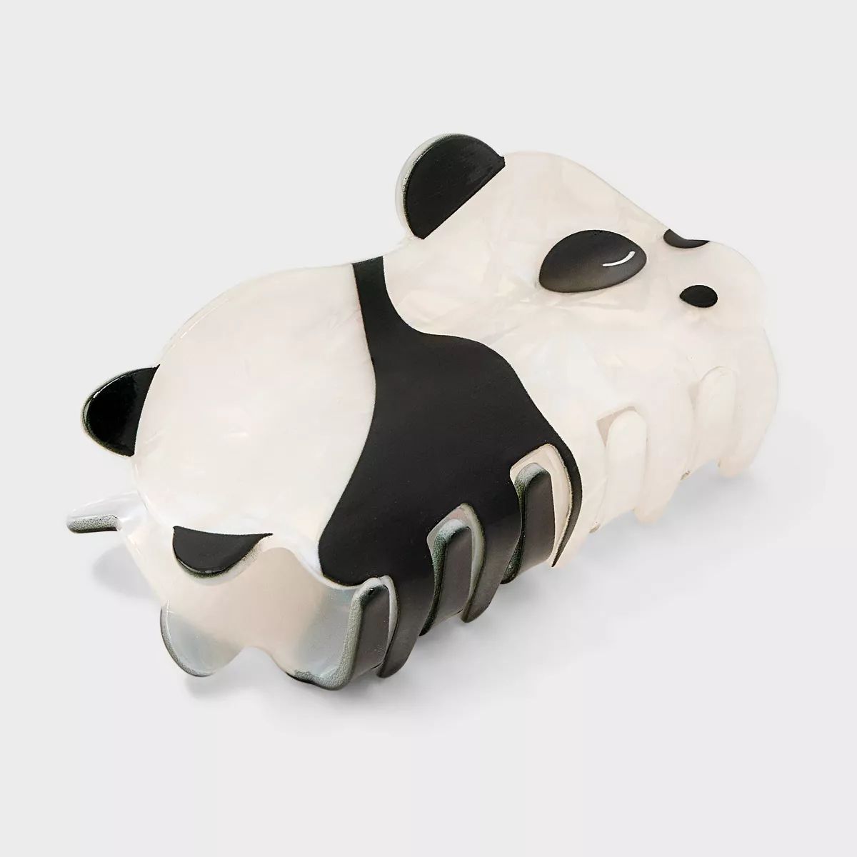 Panda Bear Claw Hair Clip - Wild Fable™ Black/White | Target