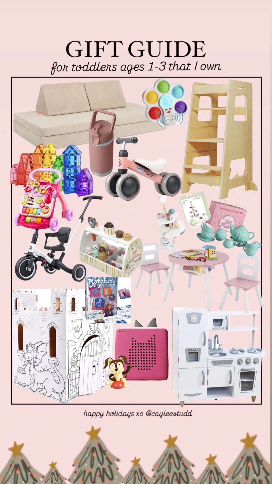 Toddler gift guide with items that my girls own and love! 

#LTKKids #LTKHoliday #LTKGiftGuide