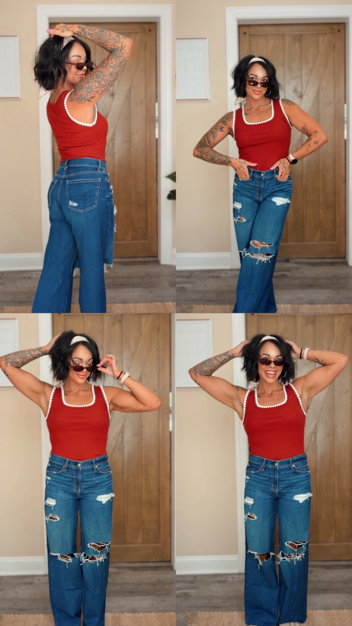 Low rise baggy AE jeans + this tank 😍


#LTKgrwm #LTKootd #LTKPetite