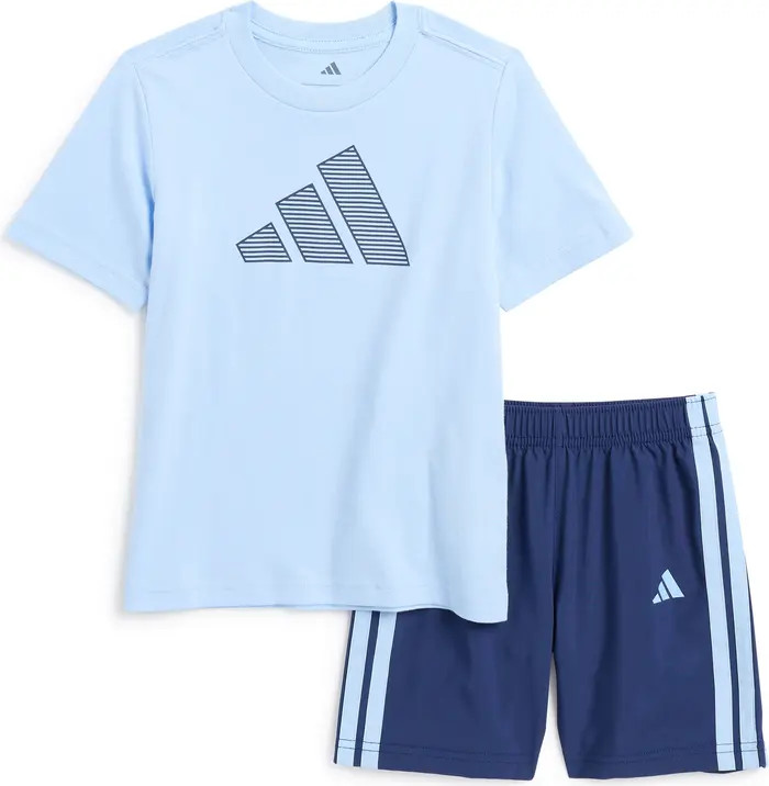 Kids' Graphic T-Shirt & Shorts Set | Nordstrom Rack