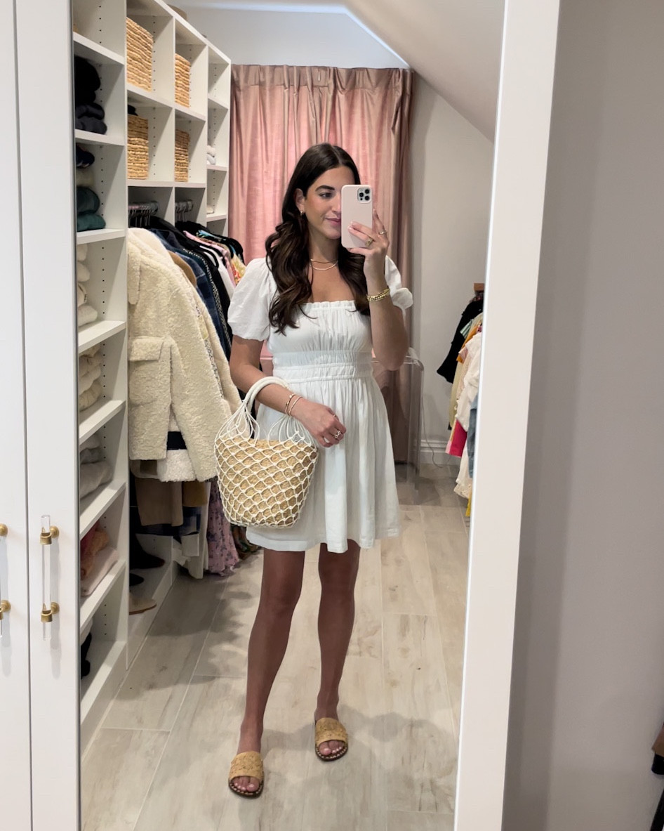 Simple white dresses 
White dress

#LTKfit #LTKFind #LTKstyletip