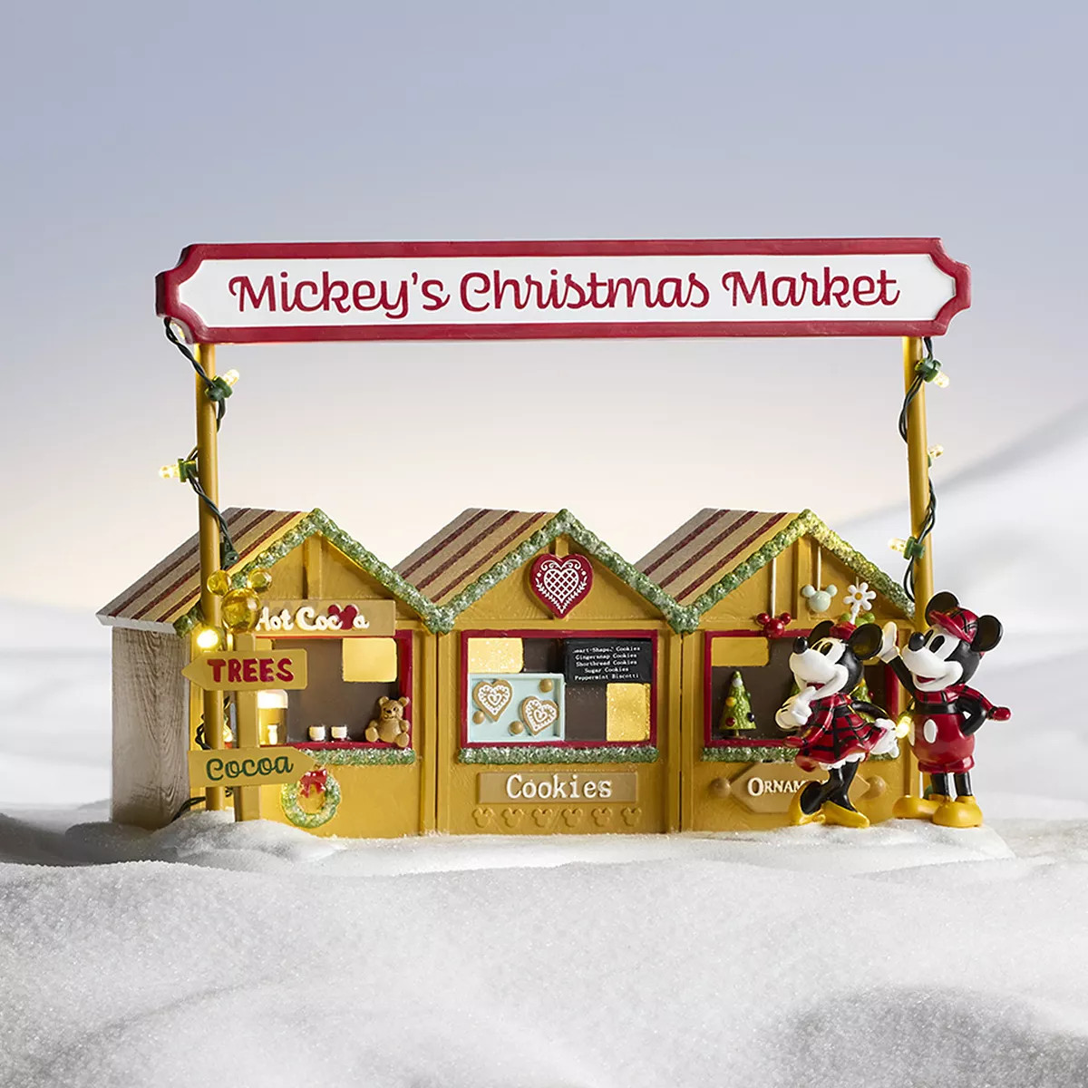 Disney's Mickey Mouse Mickey's Christmas Village Accessory Table Decor by St. Nicholas Square® | Kohl's