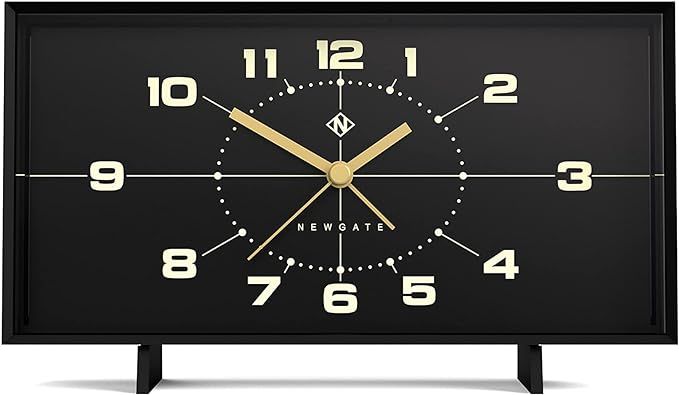 NEWGATE Wideboy - Retro Inspired Alarm Clock - Analogue Alarm Clock - Bedside Alarm Clock - Batte... | Amazon (US)