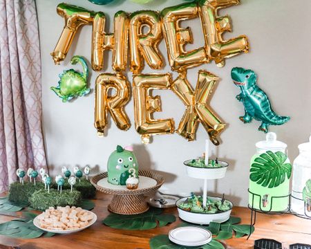 Three Rex 3rd birthday party boy - Amazon finds! 

#LTKkids #LTKSpringSale #LTKparties