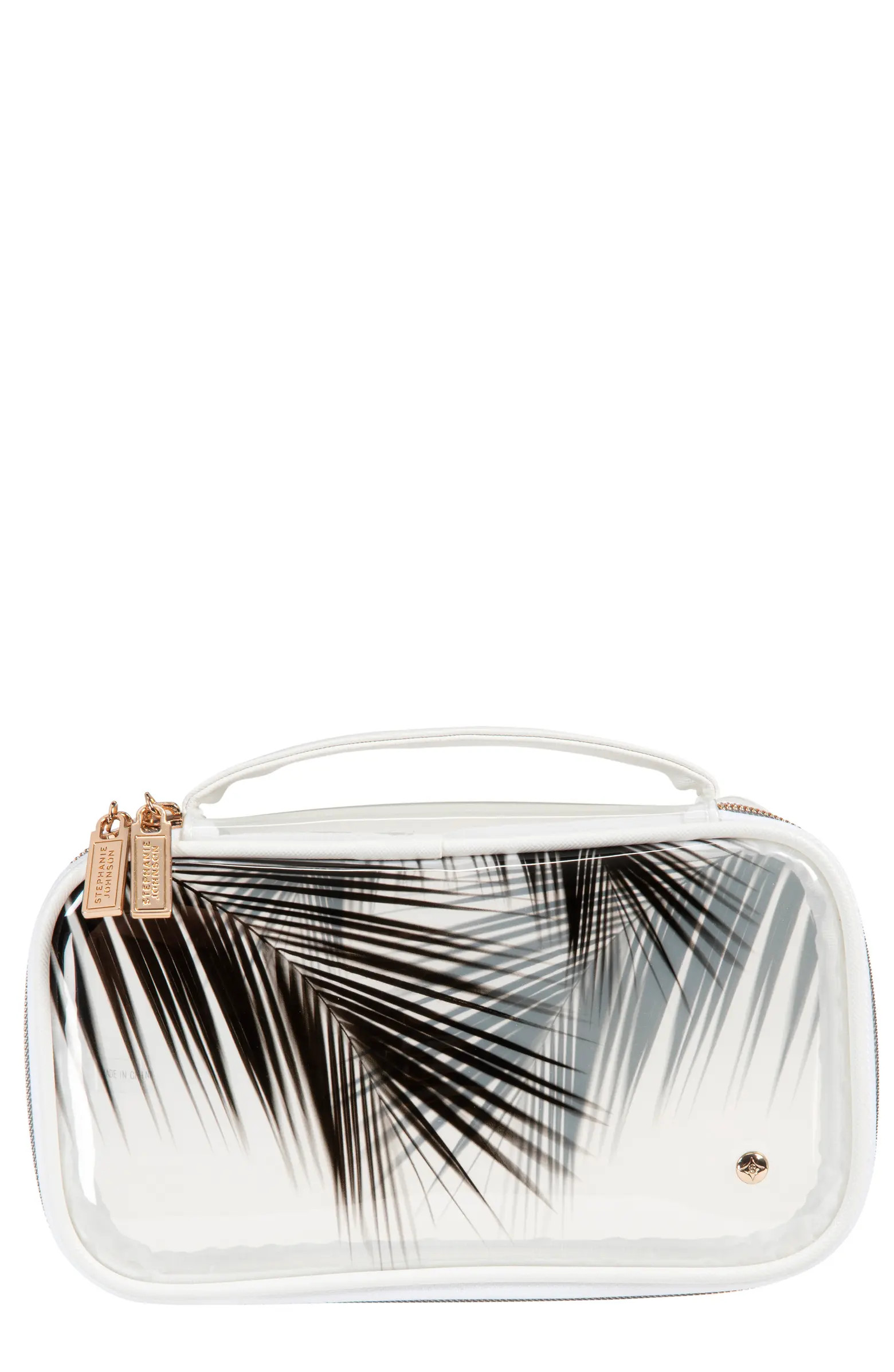 Miami Palm Medium Makeup Bag | Nordstrom